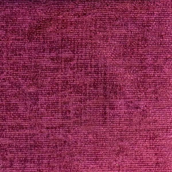 Carlton Fuchsia Modern Chenille Upholstery Fabric