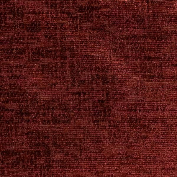 Carlton Ruby Modern Chenille Fabric | Beaumont Fabrics