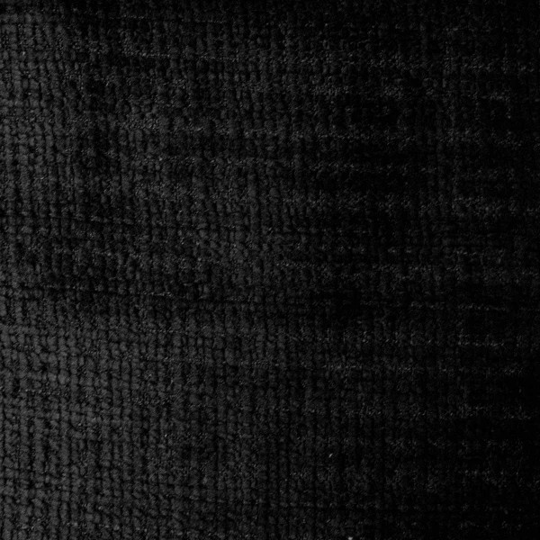 Monaco Black Supersoft Velvet Upholstery Fabric