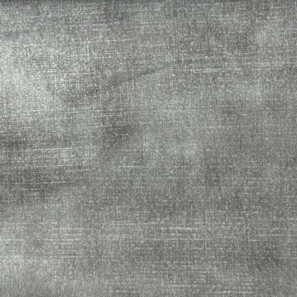 Opera Silver High Sheen Velvet Upholstery Fabric | Beaumont Fabrics
