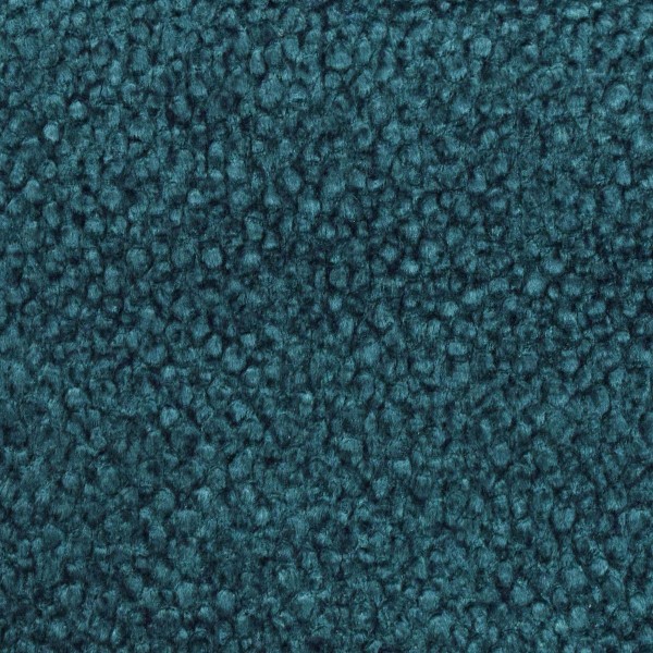 Colombus Peacock Thick Boucle Upholstery Fabric | Beaumont Fabrics