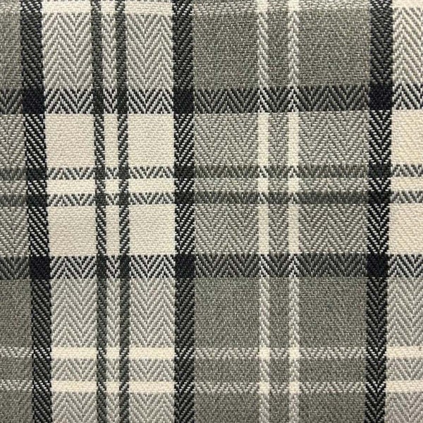Piazza Granite Plaid Upholstery Fabric - PIA1632 | Beaumont Fabrics