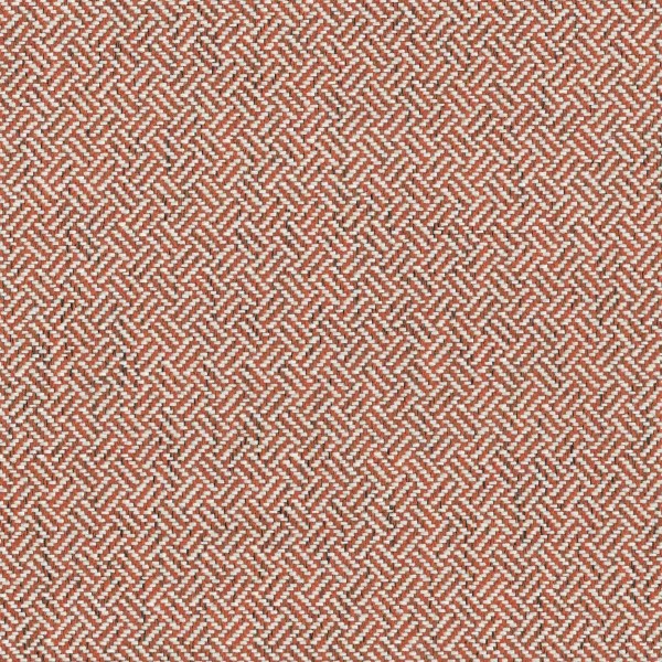 Uffizi Rust Herringbone Jacquard Upholstery Fabric - UFF3556