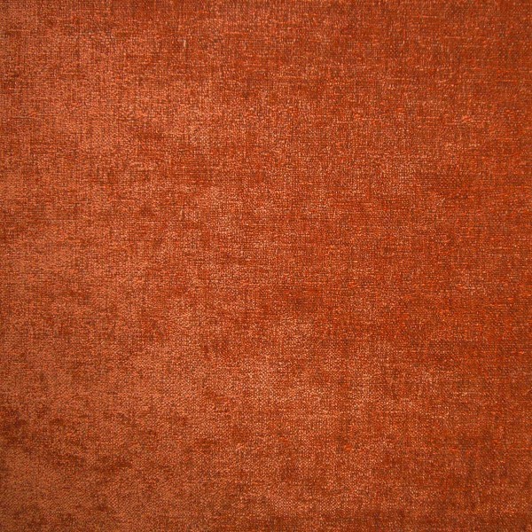 Belvedere Orange Textured Chenille Upholstery Fabric - BEL1978 Cristina Marrone