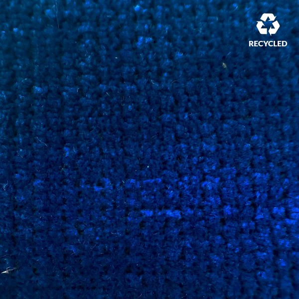 Aqua Clean Capri Cobalt 75% Recycled Fabric - SR19365 Ross Fabrics