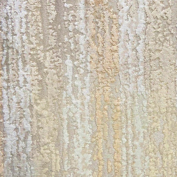 Venezia Oyster Distressed Stripe Upholstery Fabric - VEN3720