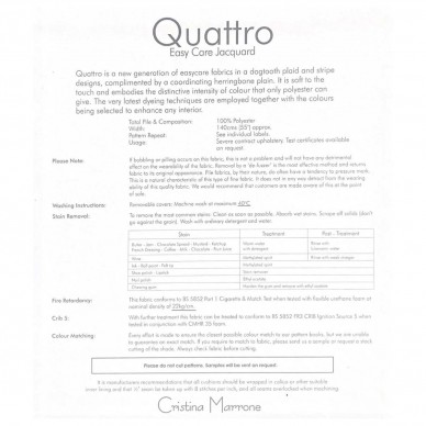 Quattro Steel Herringbone Upholstery Fabric - QUA2109