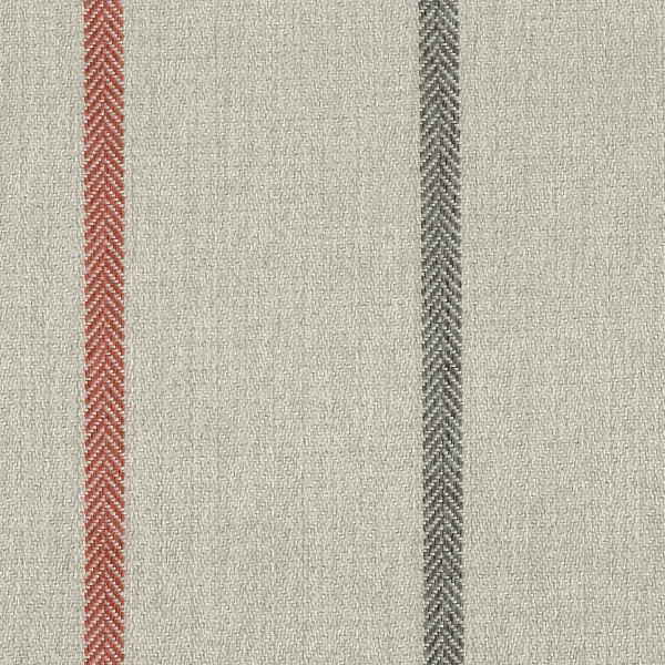 Quattro Coral Stripe Upholstery Fabric - QUA2119 | Beaumont Fabrics