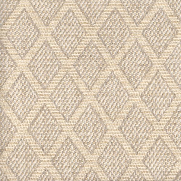 Zaffiro Cream Trellis Jacquard Weave Upholstery Fabric - ZAF2422 Cristina Marrone