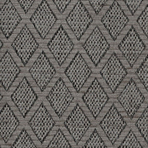Zaffiro Steel Trellis Jacquard Weave Upholstery Fabric - ZAF2428