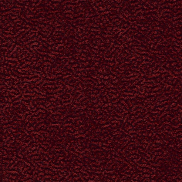 Fontana Ruby Retro Swirl Upholstery Fabric - FON2344