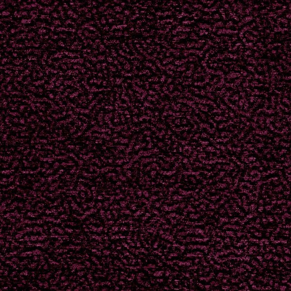 Fontana Claret Retro Swirl Upholstery Fabric - FON2352
