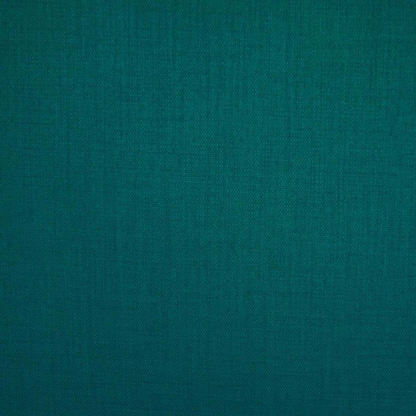 Turin Teal Faux Linen Upholstery Fabric - TUR205