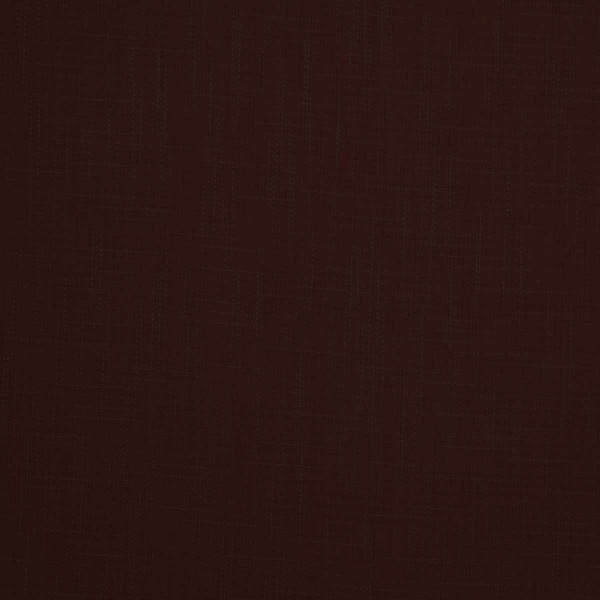 Emporio Chocolate Faux Slub Linen Upholstery Fabric - EMP503