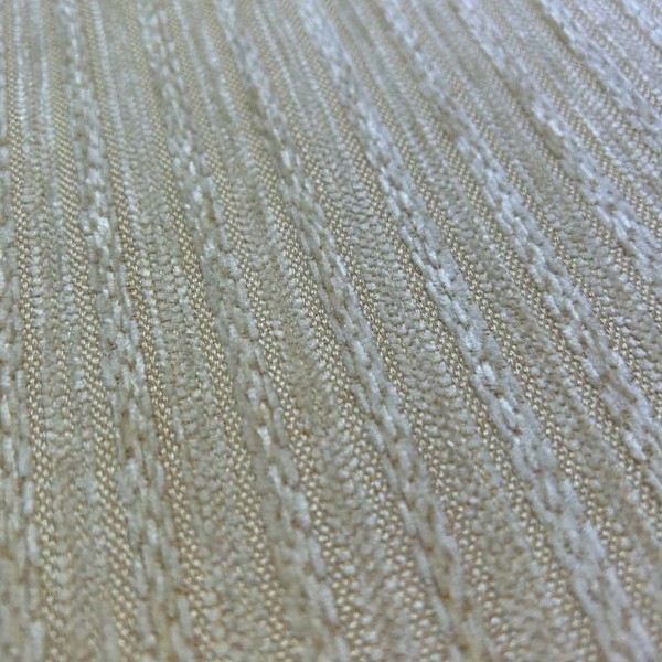 CLEARANCE Oyster Chain Stripe Upholstery Fabric - 3.4 Metres