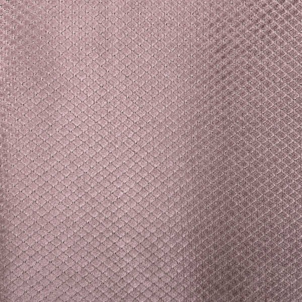 CLEARANCE Blush Mini Diamond Upholstery Fabric - 2.3 Metres