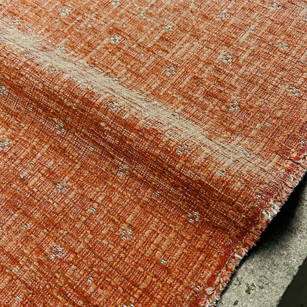 CLEARANCE Vintage Paprika Upholstery Fabric - 1.5 Metres