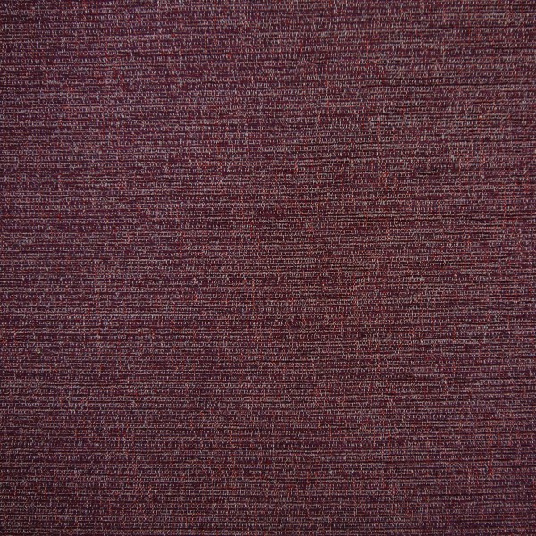 Vista Aubergine Textured Chenille Upholstery Fabric - VIS2015 Cristina Marrone