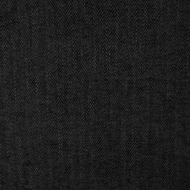 Scenario Raven Herringbone Chenille Upholstery Fabric - SCE2101