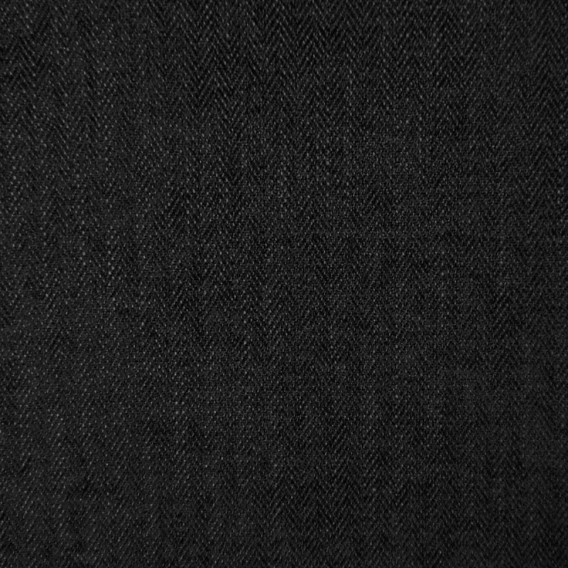 Scenario Raven Herringbone Chenille Upholstery Fabric - SCE2101