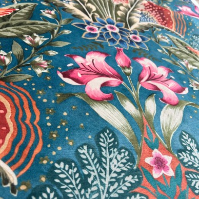 Babooshka Tapestry Floral Velvet Upholstery Fabric