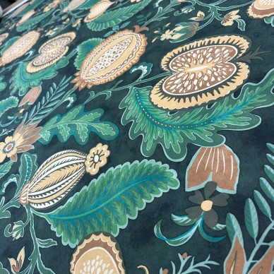 Cantaloupe Forest Upholstery Fabric | Beaumont Fabrics