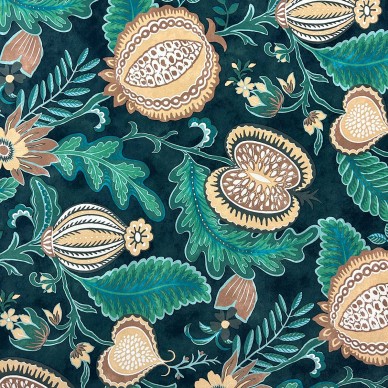 Cantaloupe Forest Upholstery Fabric | Beaumont Fabrics