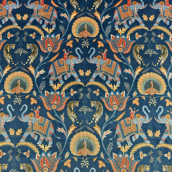 Sumatra Sapphire Upholstery Fabric | Beaumont Fabrics