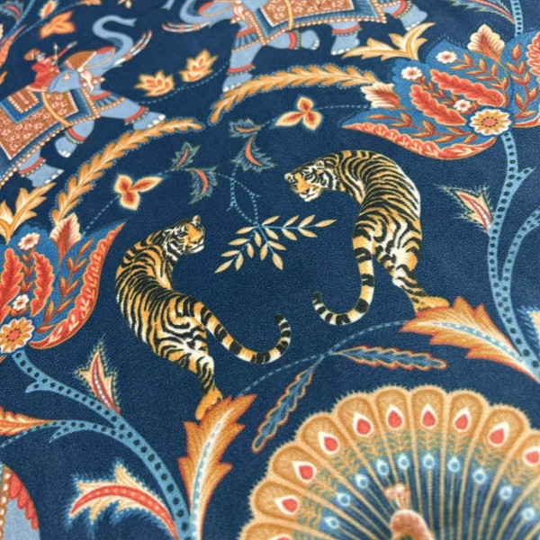 Sumatra Sapphire Upholstery Fabric | Beaumont Fabrics