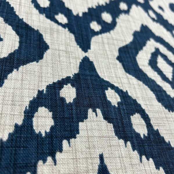 Marrakech Ink Cotton Upholstery Fabric | Beaumont Fabrics