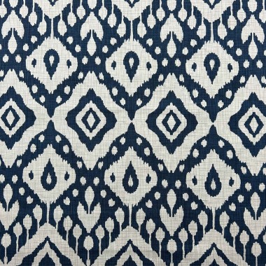 Marrakech Ink Cotton Upholstery Fabric | Beaumont Fabrics