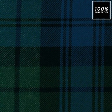 Tartan Campbell 100% Pure Wool Upholstery Fabric