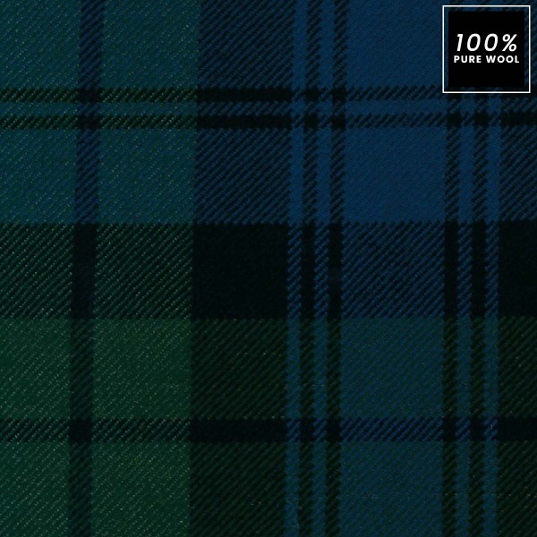 Tartan Campbell 100% Pure Wool Upholstery Fabric