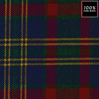 Tartan Country Cork 100% Pure Wool Upholstery Fabric