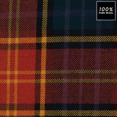 Tartan Country Roscommon 100% Pure Wool Upholstery Fabric