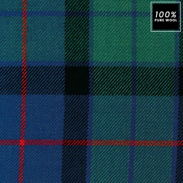 Tartan Flower Of Scotland 100% Pure Wool Upholstery Fabric