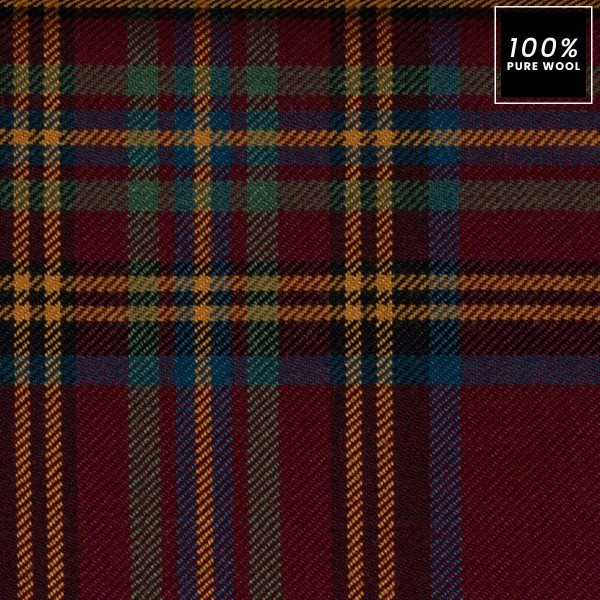 Tartan Hepburn 100% Pure Wool Upholstery Fabric