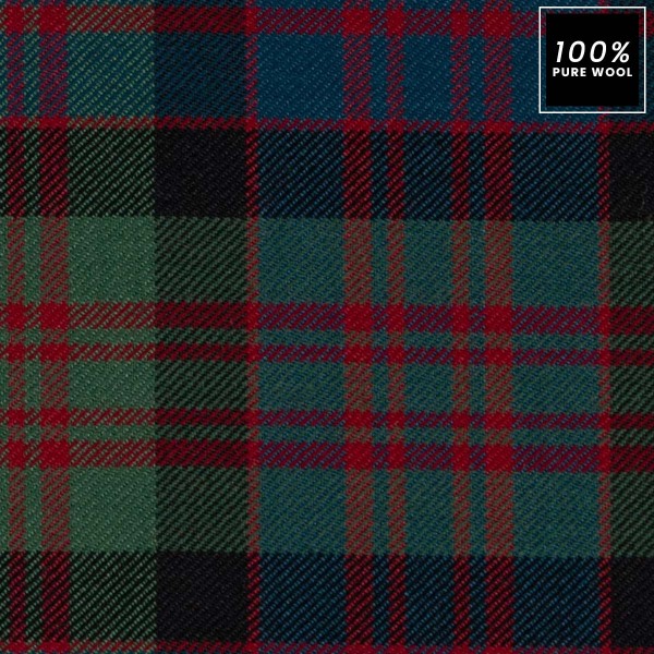 Tartan Macdonald 100% Pure Wool Upholstery Fabric