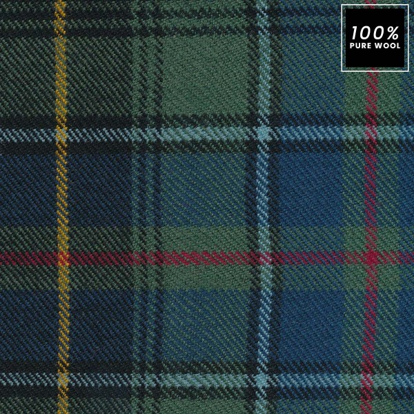 Tartan Macinnes 100% Pure Wool Upholstery Fabric