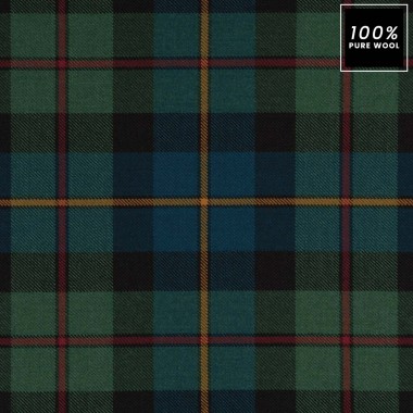 Tartan MacLeod 100% Pure Wool Upholstery Fabric