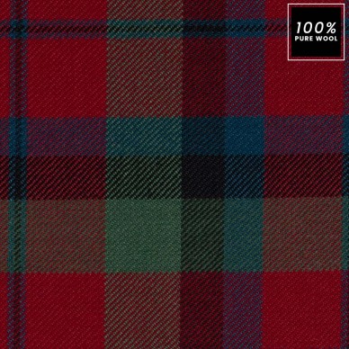 Tartan Macnaughton 100% Pure Wool Upholstery Fabric