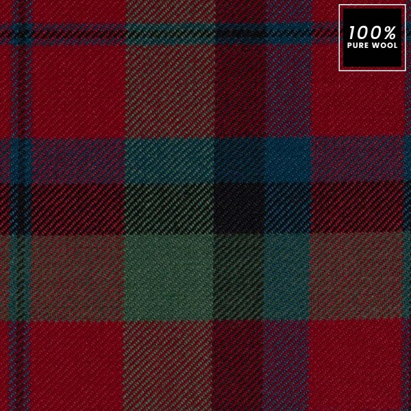 Tartan Macnaughton 100% Pure Wool Upholstery Fabric