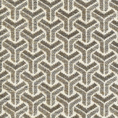 Aqua Clean Marconi Jack Sand Geometric Chevron Upholstery Fabric