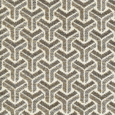 Aqua Clean Marconi Jack Sand Geometric Chevron Upholstery Fabric