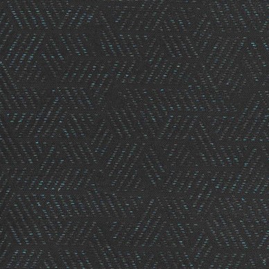 Aqua Clean Marconi Cube Charcoal Upholstery Fabric