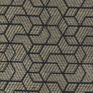 Aqua Clean Marconi Cube Charcoal Upholstery Fabric