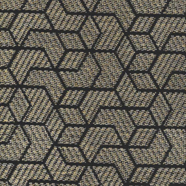 Aqua Clean Marconi Cube Charcoal Upholstery Fabric