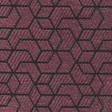 Aqua Clean Marconi Cube Berry Upholstery Fabric