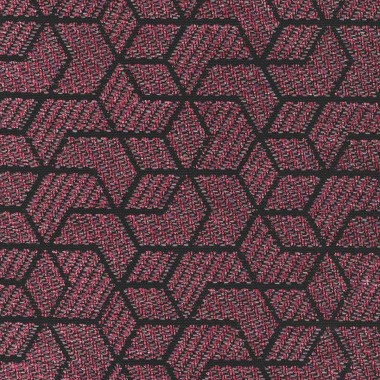 Aqua Clean Marconi Cube Berry Upholstery Fabric