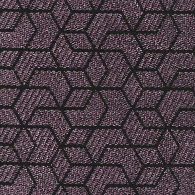 Aqua Clean Marconi Cube Aubergine Upholstery Fabric